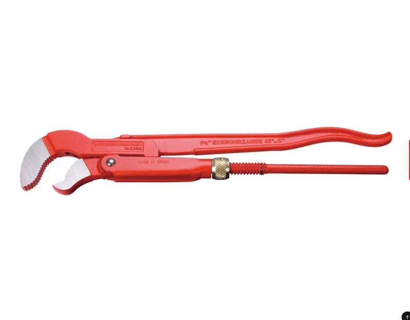 Eckrohrzange Super S, 45°, 1.1/2" - 070123X