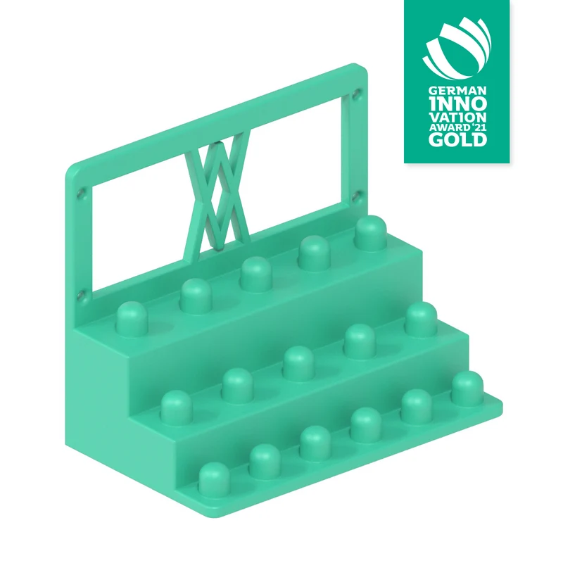 Wandhalter für 16tlg 12kant Stecknusseinsatz Set für 3D Druck I 079