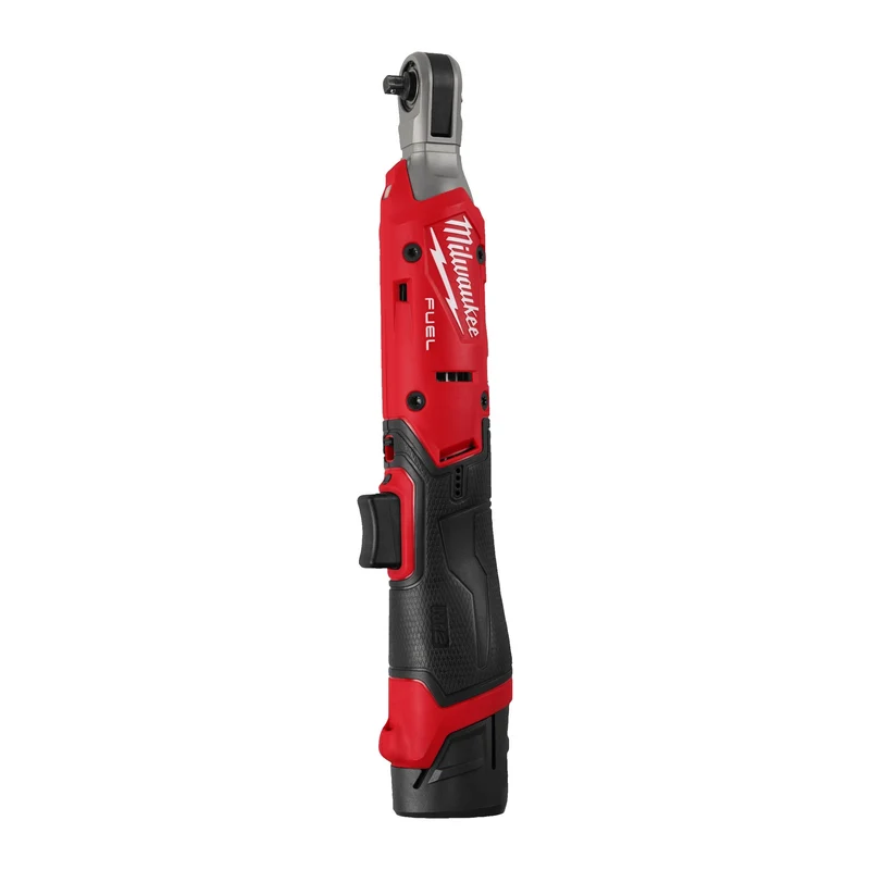 Milwaukee Akku-Ratsche M12 FIR14G2-252B (Aufnahme: 1/4"-Vierkant, Drehmoment: 61 Nm, Drehzahl: 0-550 U/min, inkl. 2 x 2,5 Ah Akku in Tasche)
