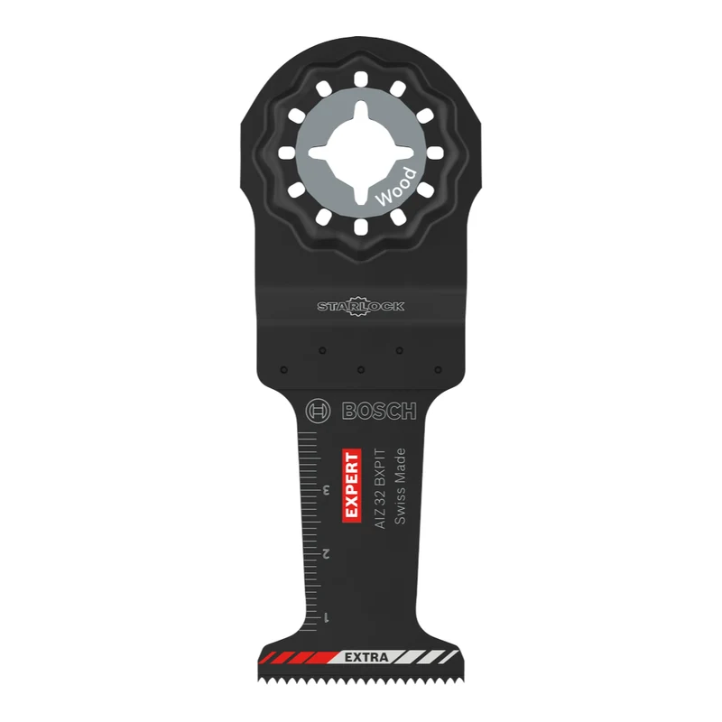 Bosch EXPERT AIZ 32 BXPIT WoodMax Tauchsägeblatt (Starlock, für Hartholz, 45 x 32 mm, Carbide)