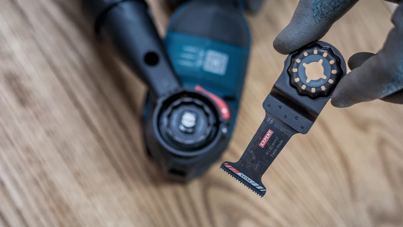 Bosch EXPERT AIZ 32 BXPIT WoodMax Tauchsägeblatt (Starlock, für Hartholz, 45 x 32 mm, Carbide)