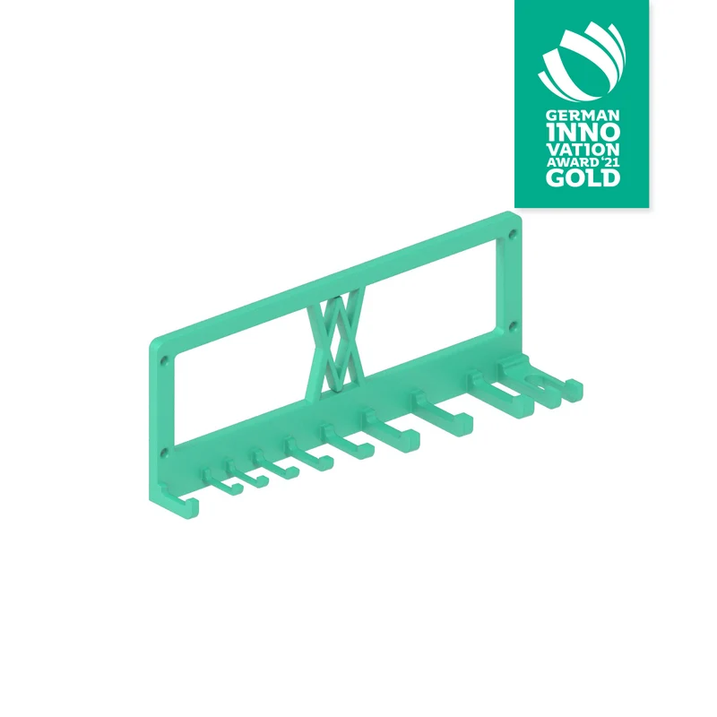 Wandhalter für 10tlg Rohrsteckschlüssel Satz für 3D Druck I 071