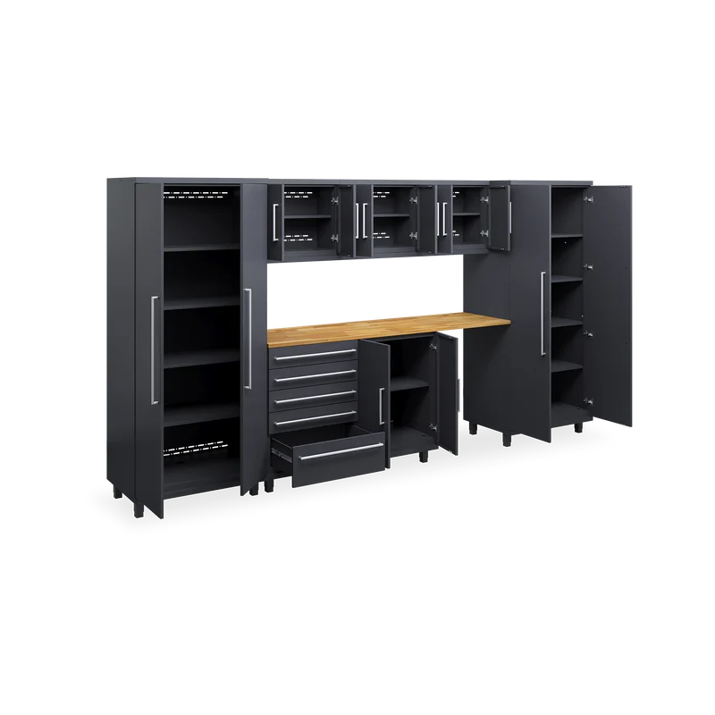 Prestige-Set 5 – Profi-Werkstattschränke – 3963 x 610 x 2032 mm