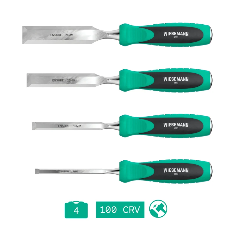 Stechbeitel Set 4tlg I 81291