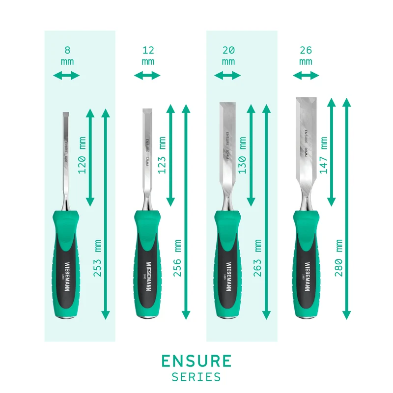 Stechbeitel Set 4tlg I 81291
