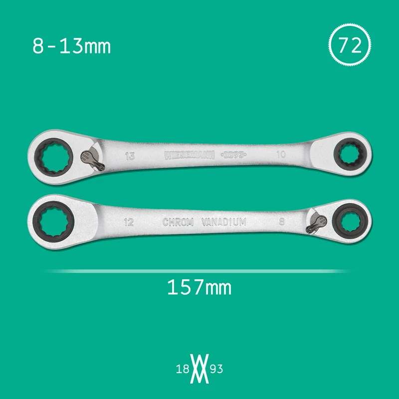 4 in 1 Doppelring-Ratschenschlüssel