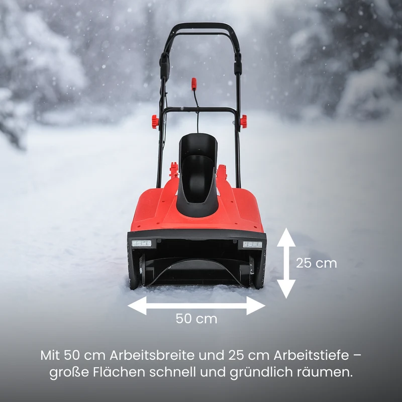 Elektro-Schneefräse 2300 W
