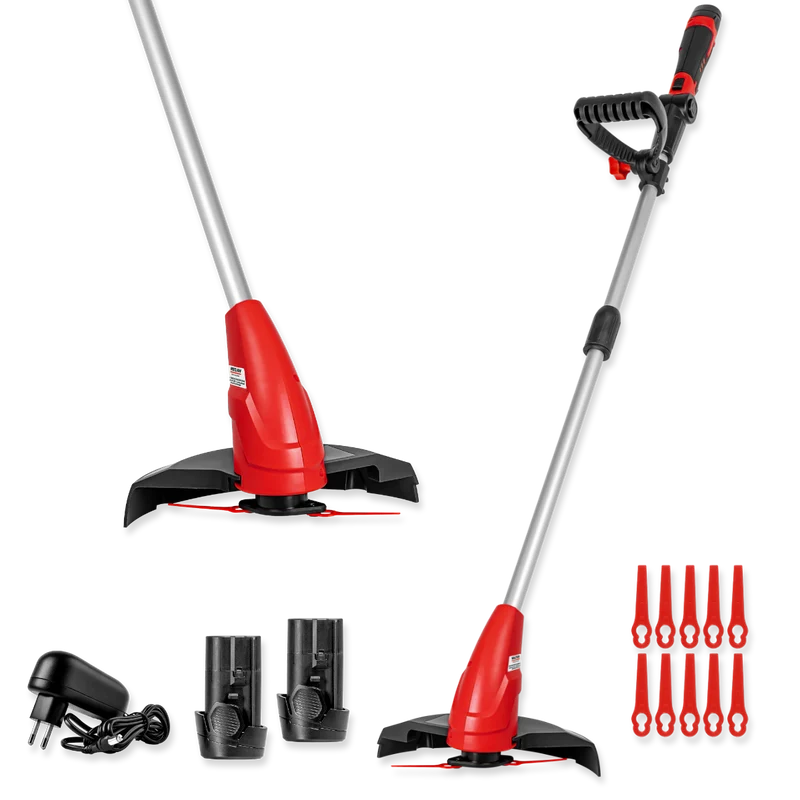 Akku-Rasentrimmer 12 V mit 2 Akkus