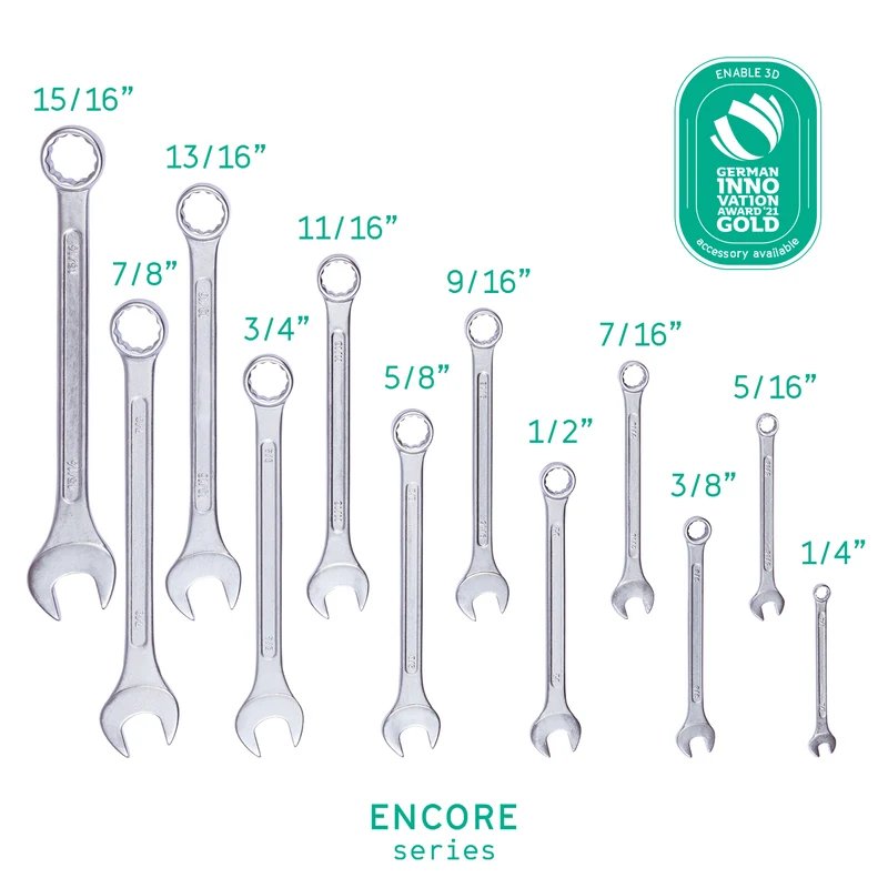 Ringmaulschlüssel Set 1/4" - 15/16" I 80362