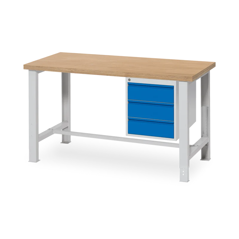 Werkbank 1500 mm breit – Höhenverstellbar | Budget-Star