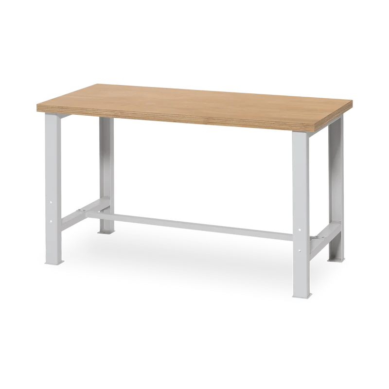 Werkbank 1500 mm breit – Fixe-Höhe & Quer-Travese | Budget-Star