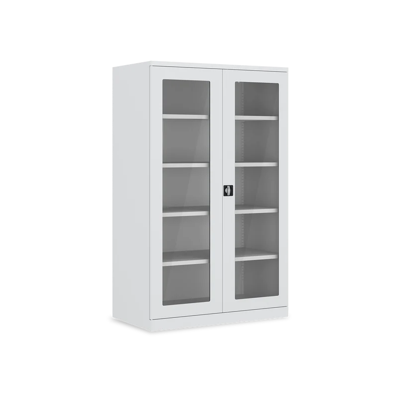 Schwerlastschrank (150 kg) mit Sichtfenster (1200 x 500 x 1945 mm)