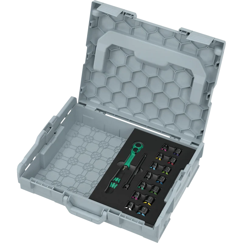 Zyklop Comfort Knarren Set 3/8 Zoll in Einlage