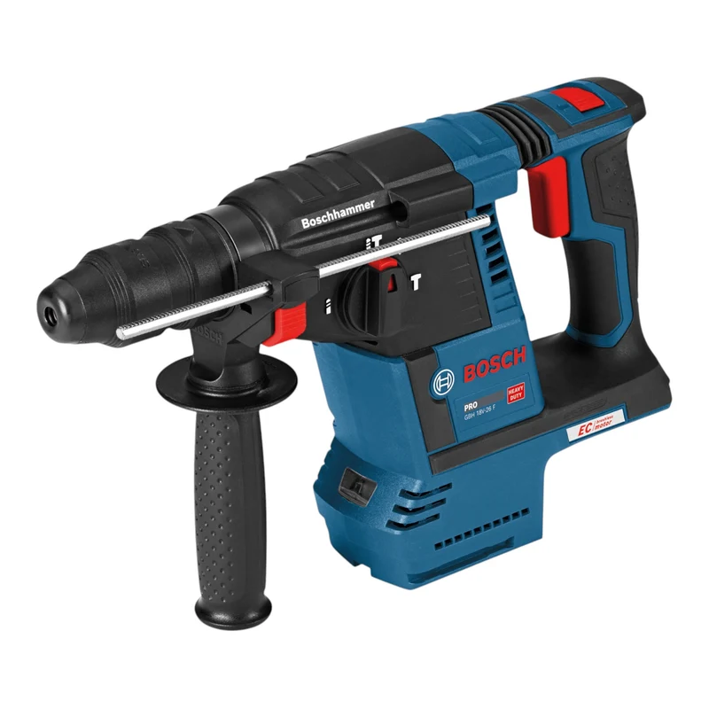Bosch GBH 18V-26 F Professional Akku Bohrhammer 18 V 2,6 J SDS Plus Brushless + 2x Akku 2,0 Ah + Ladegerät + L-Boxx