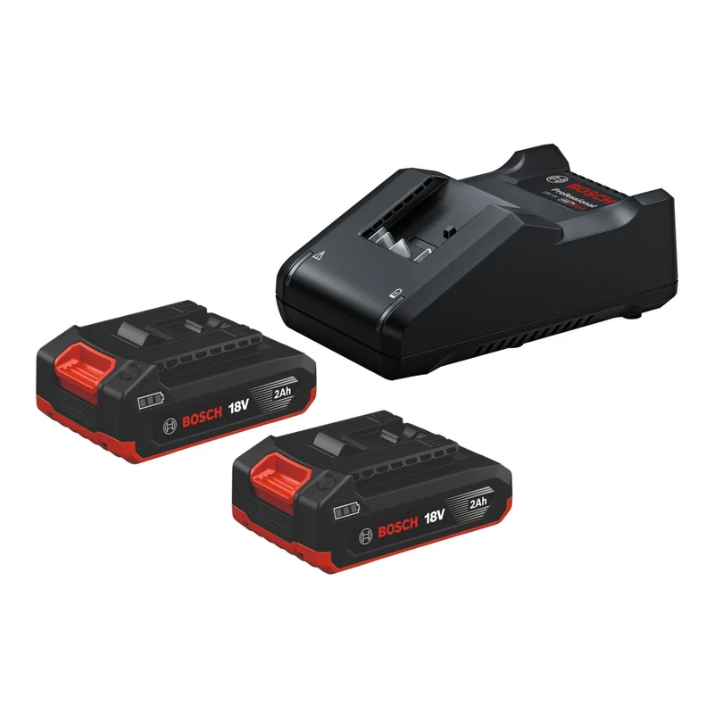 Bosch GBH 18V-26 F Professional Akku Bohrhammer 18 V 2,6 J SDS Plus Brushless + 2x Akku 2,0 Ah + Ladegerät + L-Boxx