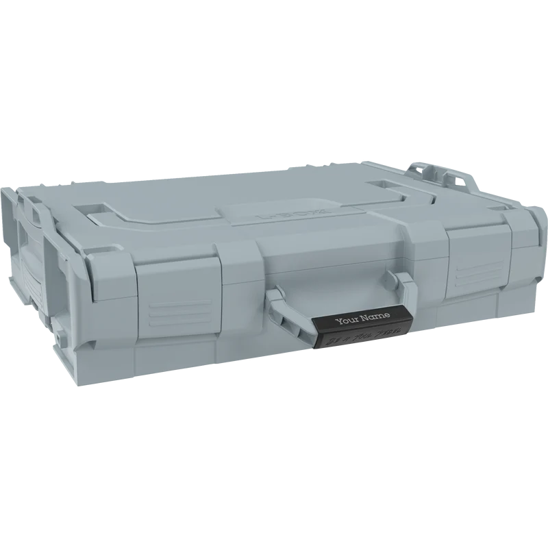 Gravur Schild Griff L-Boxx
