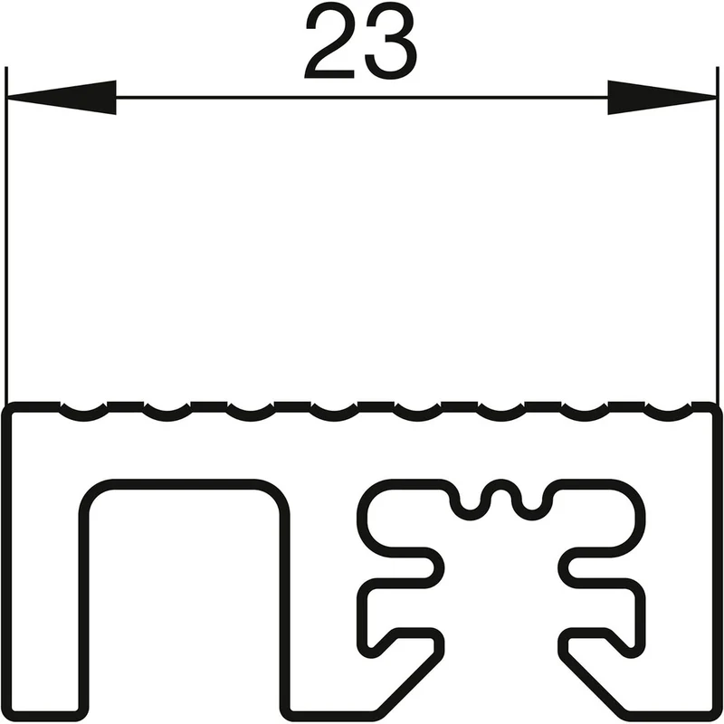 SBS bb-Z123 Auflageprofil 23