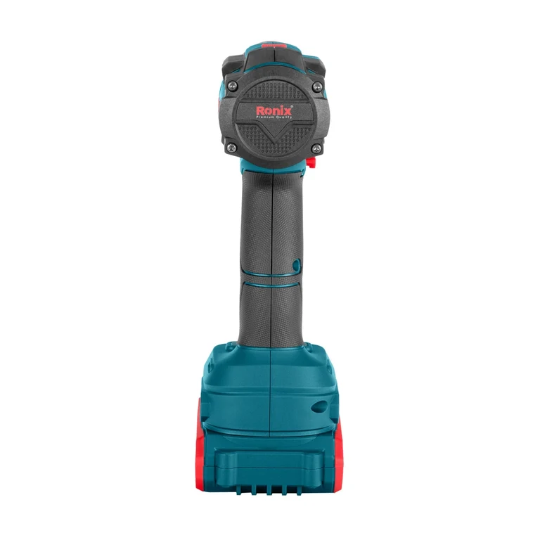 Ronix Akku-Schlagbohrschrauber 8670 (Max. Drehmoment: 60 Nm, Bohrfutter: 13 mm, kompatibel mit Makita 18V Akkus, inkl. 2 x 20V / 2,0 Ah Akku im Koffer)