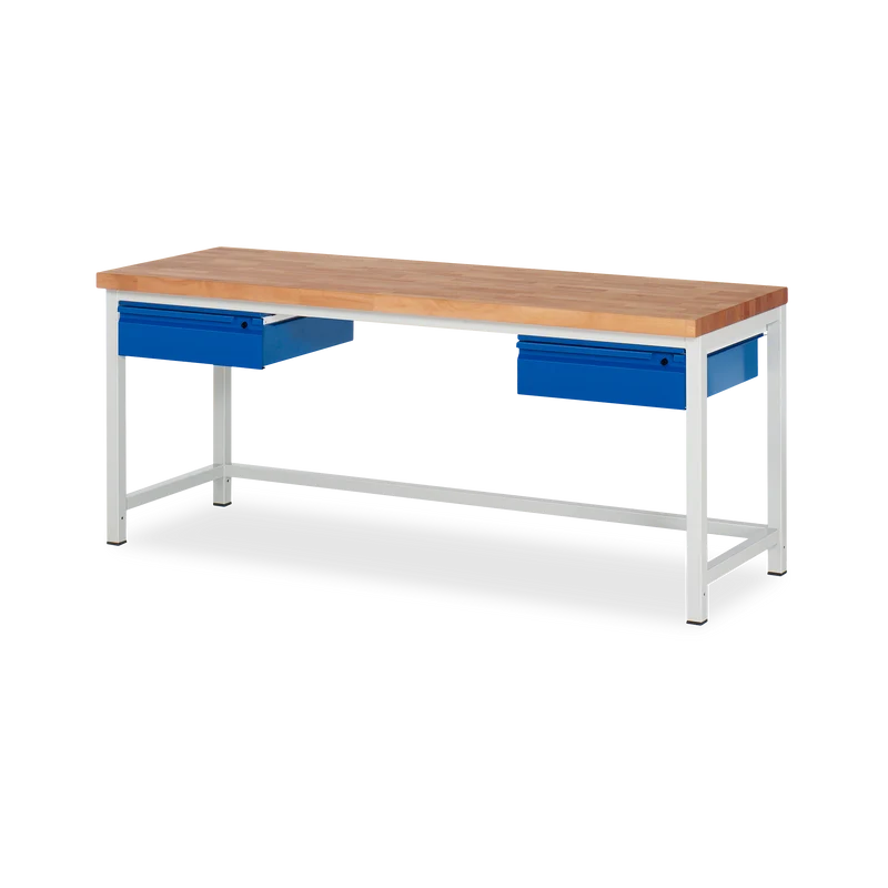 Profi-Werkbank mit 2x Schubladen