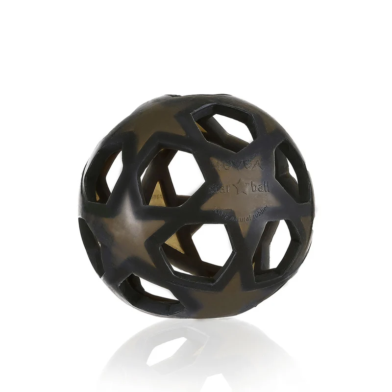 Hevea - "Star Ball" Greifball (100% Naturkautschuk) - Motorikspielzeug