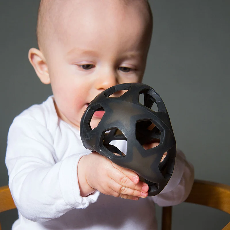 Hevea - "Star Ball" Greifball (100% Naturkautschuk) - Motorikspielzeug