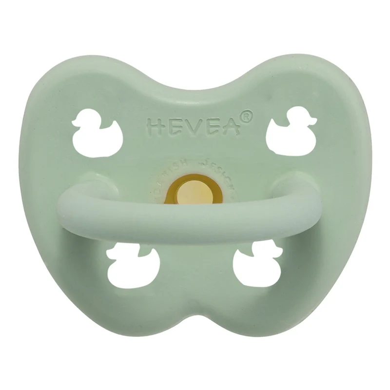 Hevea - Schnuller Traditional bunt (100% Naturkautschuk) - Rund