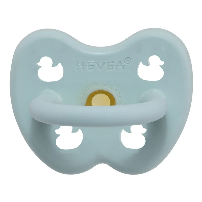 Hevea - Schnuller Traditional bunt (100% Naturkautschuk) - Rund