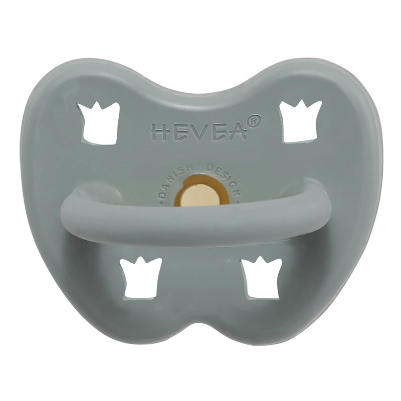Hevea - Schnuller Traditional bunt (100% Naturkautschuk) - Rund