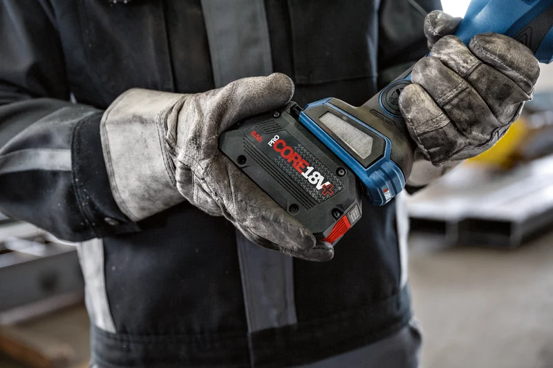 Bosch PRO Akku ProCORE18V+ 8.0 Ah (18,0 V / 8,0 Ah, bis 2000 W max. Leistung, Tabless-Zellen, AMPShare Akkupack)