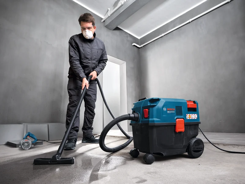 Bosch PRO Allzwecksauger GAS12-25LS (Staubklasse: L, Filterreinigung: SFC, Schutzart: IPX4, inkl. Zubehör)