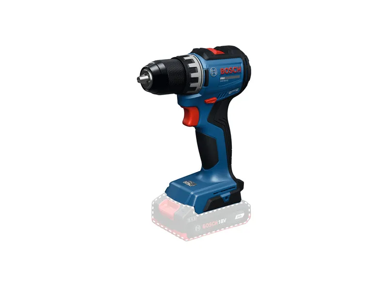 Bosch PRO Akku-Bohrschrauber GSR18V-52 (Max. Drehmoment: 70 Nm, Bohrfutter: 13 mm, Drehzahl: 500/1900 U/min, ohne Akku in L-BOXX 136)