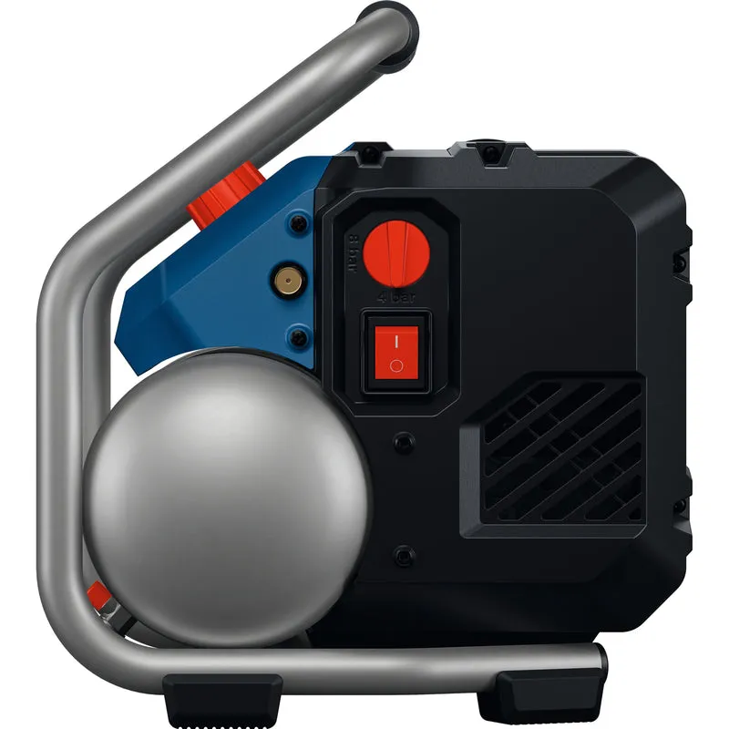 Bosch PRO Akku-Kompressor GKO18V-51 (Max. Druck: 8 bar, Ölfrei, 2 Druckeinstellungen, Füllmenge: 4,5 l, ohne Akku)
