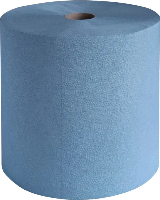 Putztuchrolle profix® durex plus L.ca.380 mmxB.ca.360 mm blau 3-lagig, perforiert