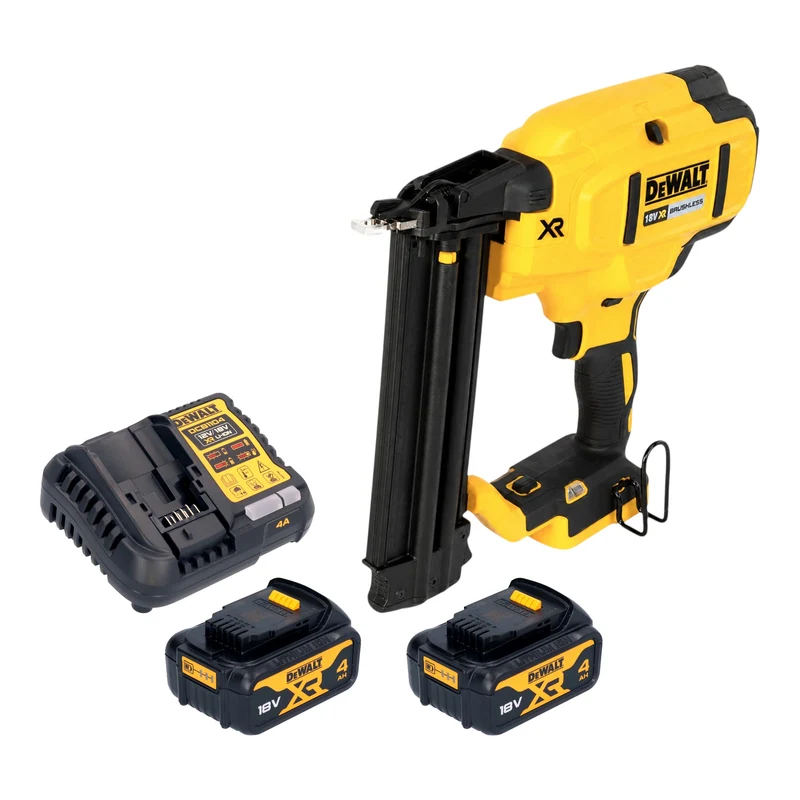 DeWalt DCN 680 M2 Akku Nagler 18 V 15 - 54 mm Brushless + 2x Akku 4,0 Ah + Ladegerät