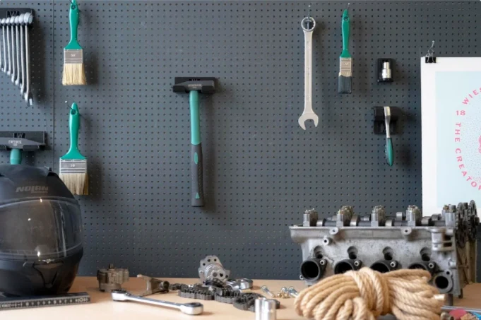 Wandhalter für Schlosserhammer 300g für 3D Druck I 028