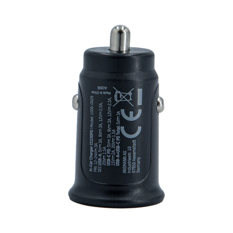 CPS-Lighter USB-C/A Car Charger18W/20W Ansmann