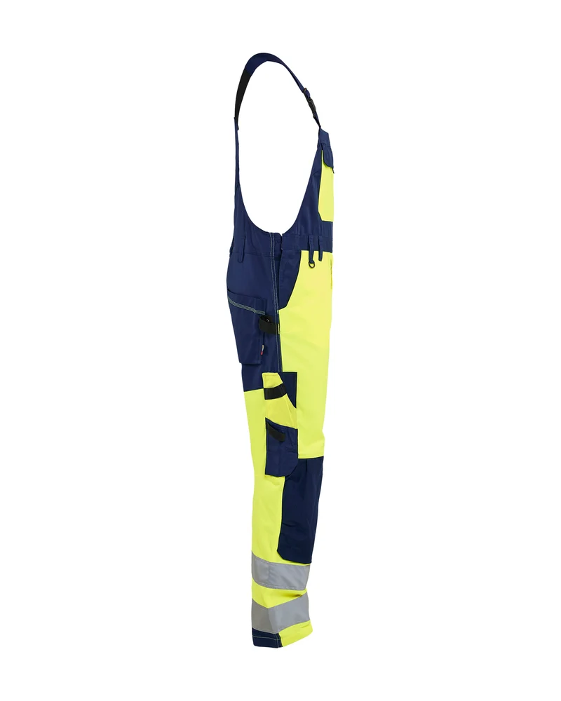 Blåkläder 2663 High Vis Latzhose, Farbe: Gelb/Marineblau (3389)