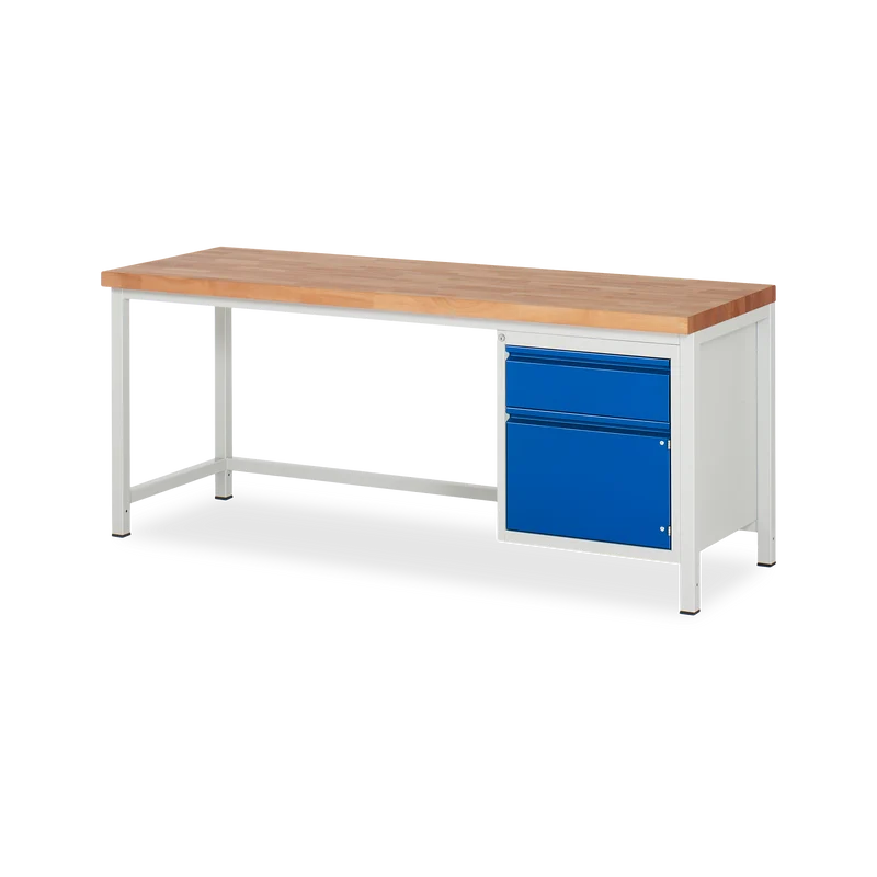 Profi-Werkbank mit 1x Schublade und 1x Türe