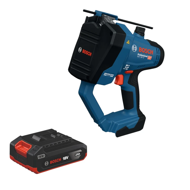Bosch GGC 18V-12 Professional Akku Gewindestangenschneider 18 V M12 + 1x Akku 2,0 Ah - ohne Ladegerät