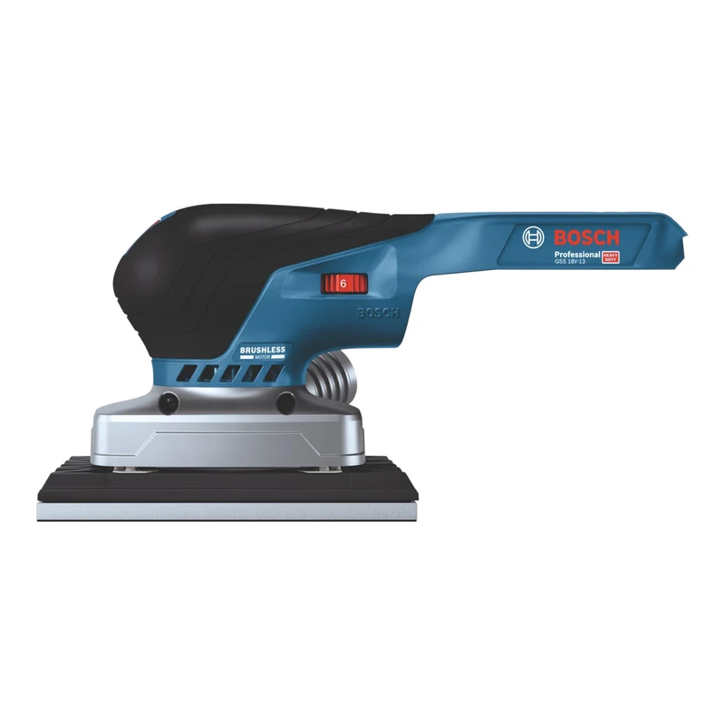 Bosch GSS 18V-13 Professional Akku Schwingschleifer 18 V 100 x 110 mm + 1x Akku 2,0 Ah + Ladegerät