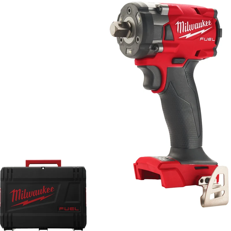 Milwaukee Akku-Schlagschrauber M18 FIW2P12-0X (Drehmoment: 339 Nm, 1/2"-Vierkant mit PIN, ohne Akku in HD Box)