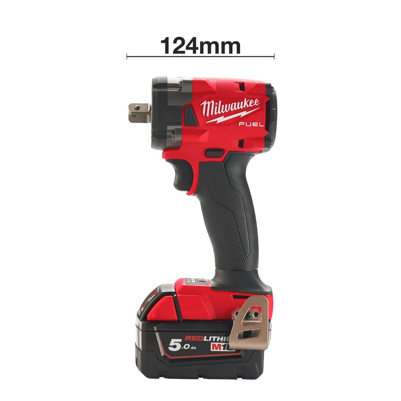 Milwaukee Akku-Schlagschrauber M18 FIW2P12-0X (Drehmoment: 339 Nm, 1/2"-Vierkant mit PIN, ohne Akku in HD Box)