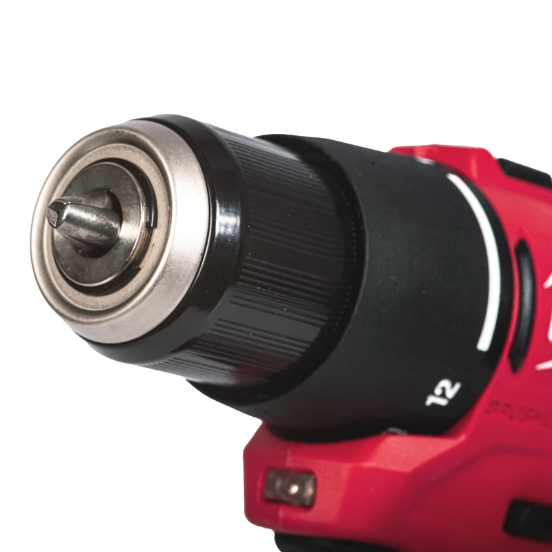 Milwaukee Akku-Schlagbohrschrauber M12 BLPDRC-402C (Drehmoment: 40 Nm, Bohrfutter: 10 mm, inkl. 2 x 4,0 Ah Akku in Koffer)