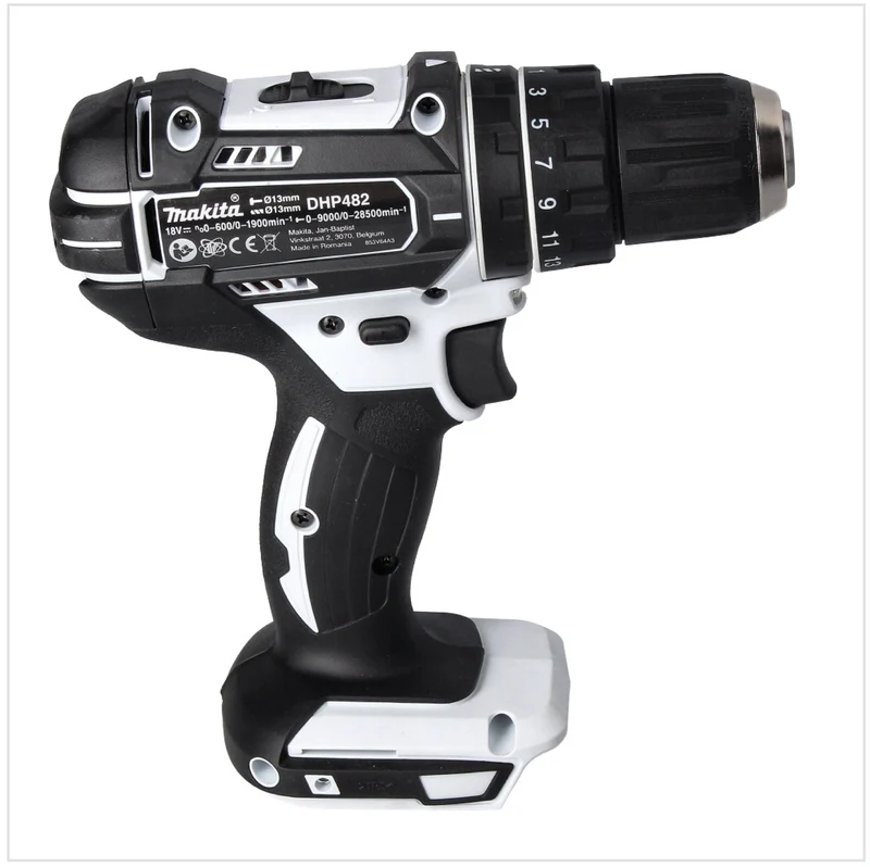 Toolbrothers Gliedermaßstab + DHP 482 RT1 W Akku Schlagbohrschrauber 18 V 62 Nm + 1x Akku 5,0 Ah + Ladegerät