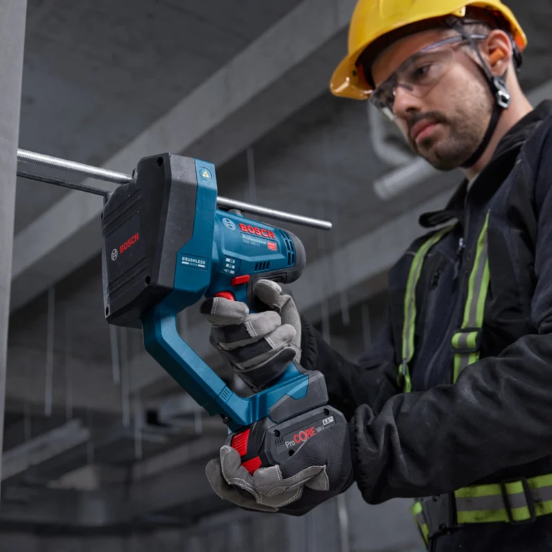 Bosch GGC 18V-12 Professional Akku Gewindestangenschneider 18 V M12 + 2x ProCORE Akku 4,0 Ah + Ladegerät