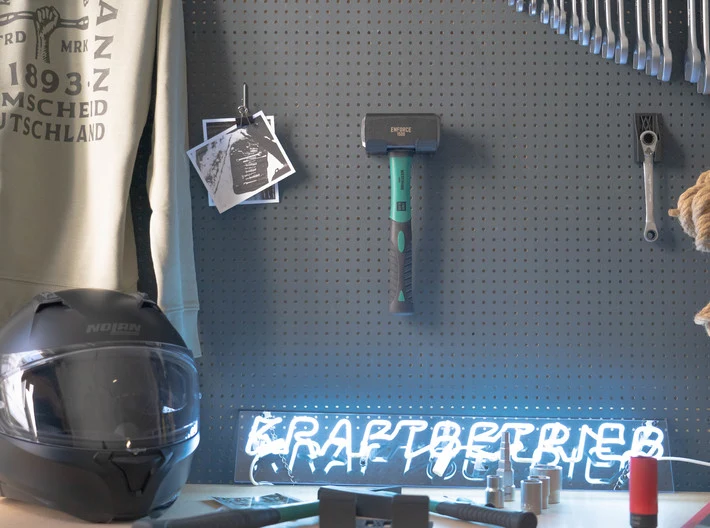 Wandhalter für Fäustel 1500g für 3D Druck I 040