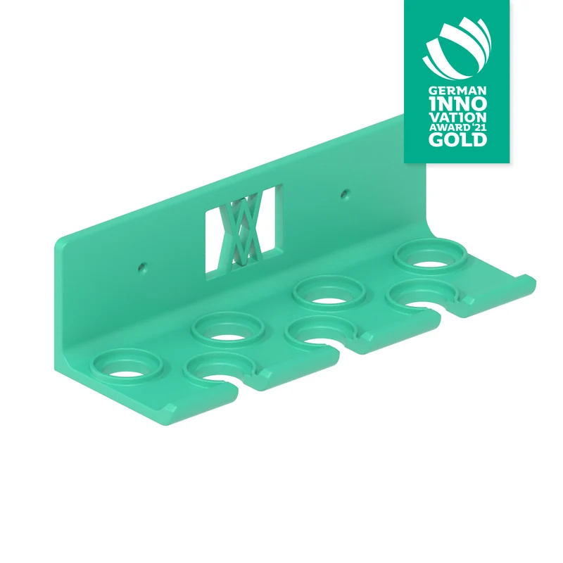Wandhalter für Steckschlüssel mit Schraubendrehergriff 7tlg (6-22mm) für 3D Druck I 013