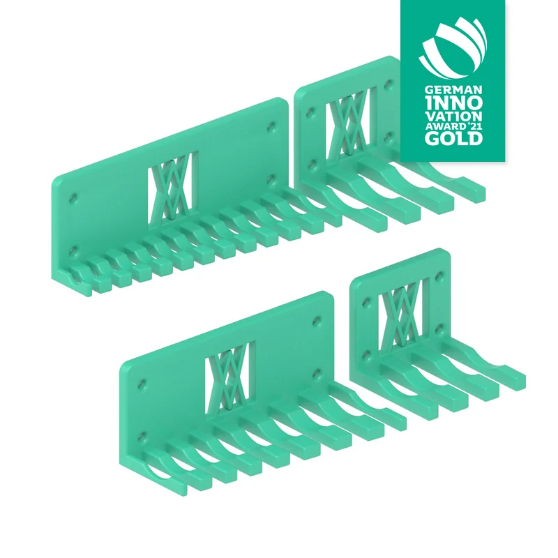 Wandhalter für extra großes Ringmaulschlüssel Set (6-32mm) für 3D Druck I 016