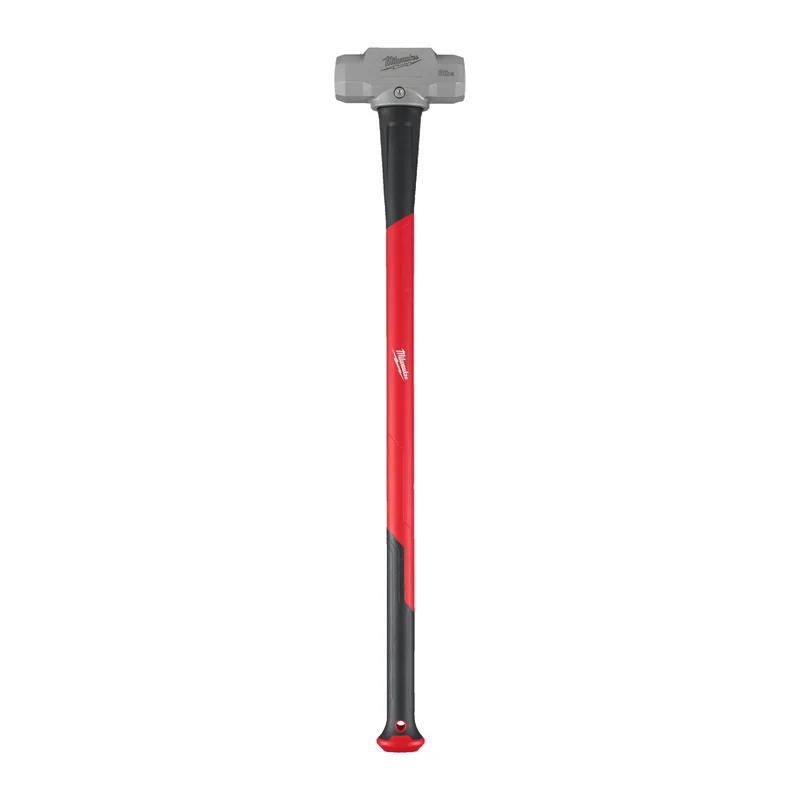 Milwaukee Vorschlaghammer 3,6 kg (Stahlverstärkter Glasfaserstiel 910 mm, SHOCKSHIELD™ Stiel für maximale Vibrationsreduzierung, SECURE STRIKE™ Verbindung von Kopf und Stiel)