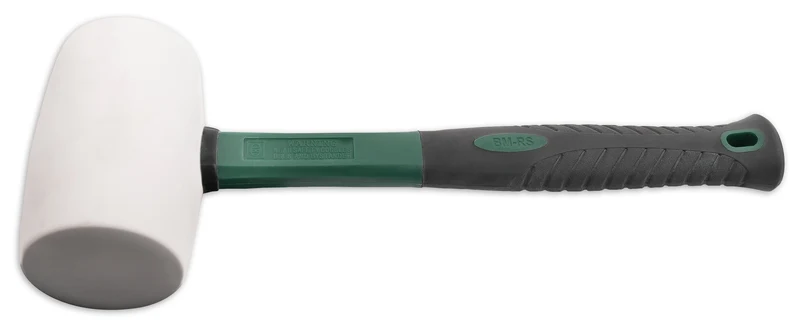 Gummihammer, weiß, Naturkautschuk,